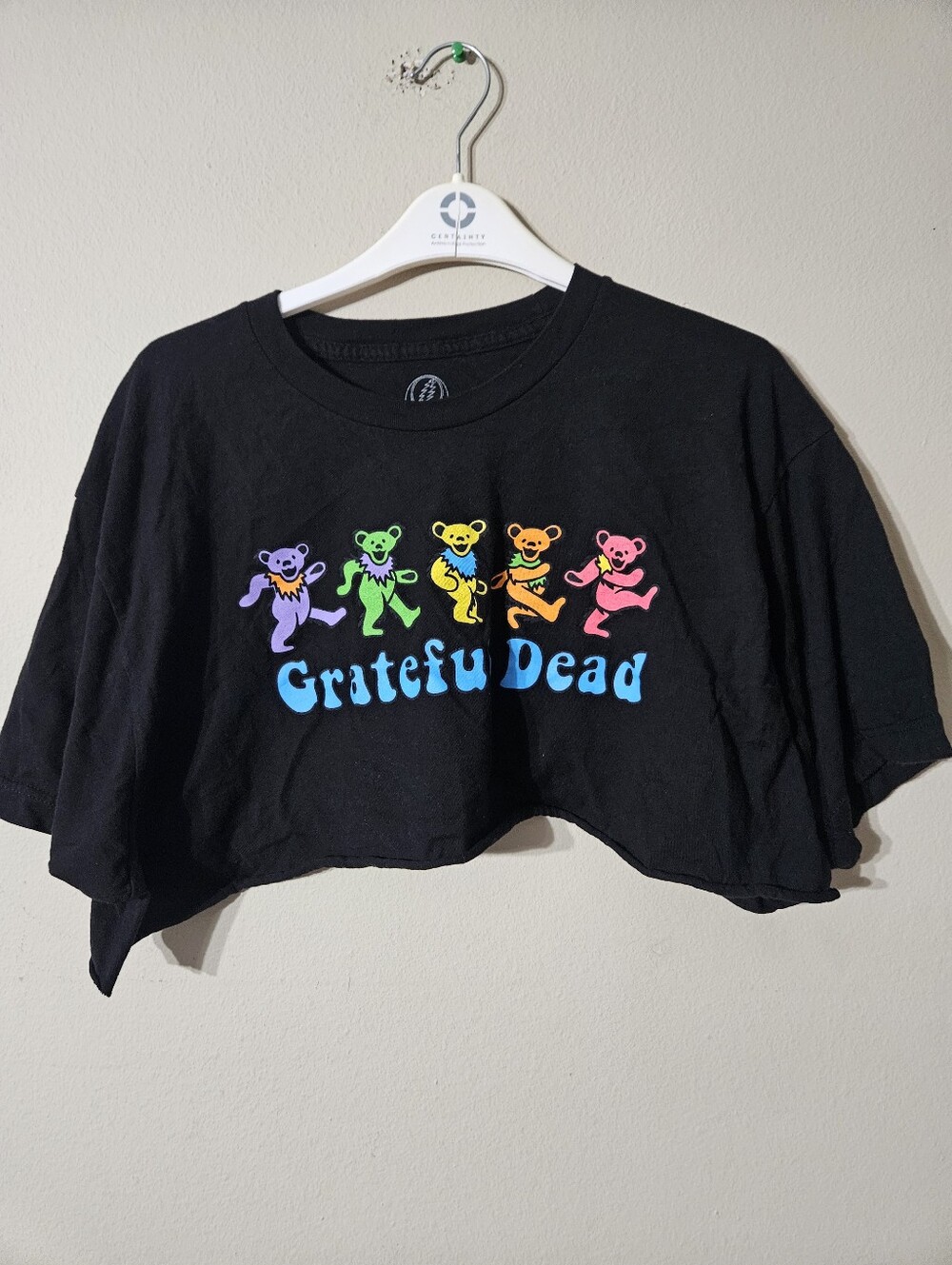 Grateful Dead Cropped Tshirt XL